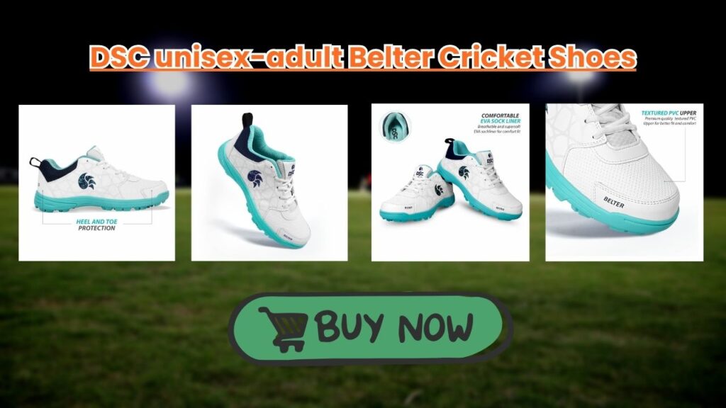 DSC unisex-adult Belter Cricket Shoes