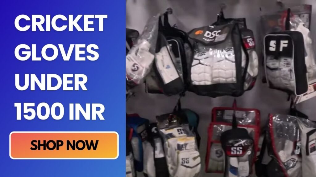 Cricket Gloves Under 1500